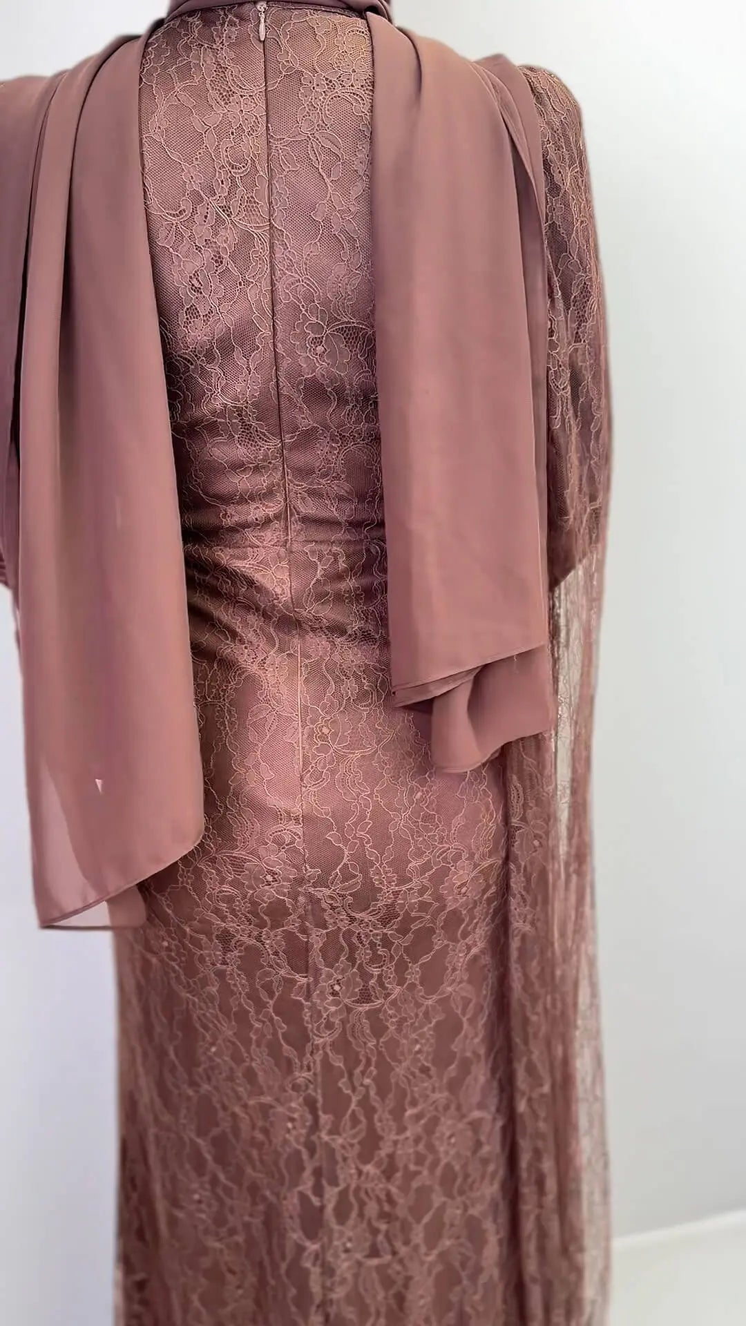 Asell Abendkleid Braun