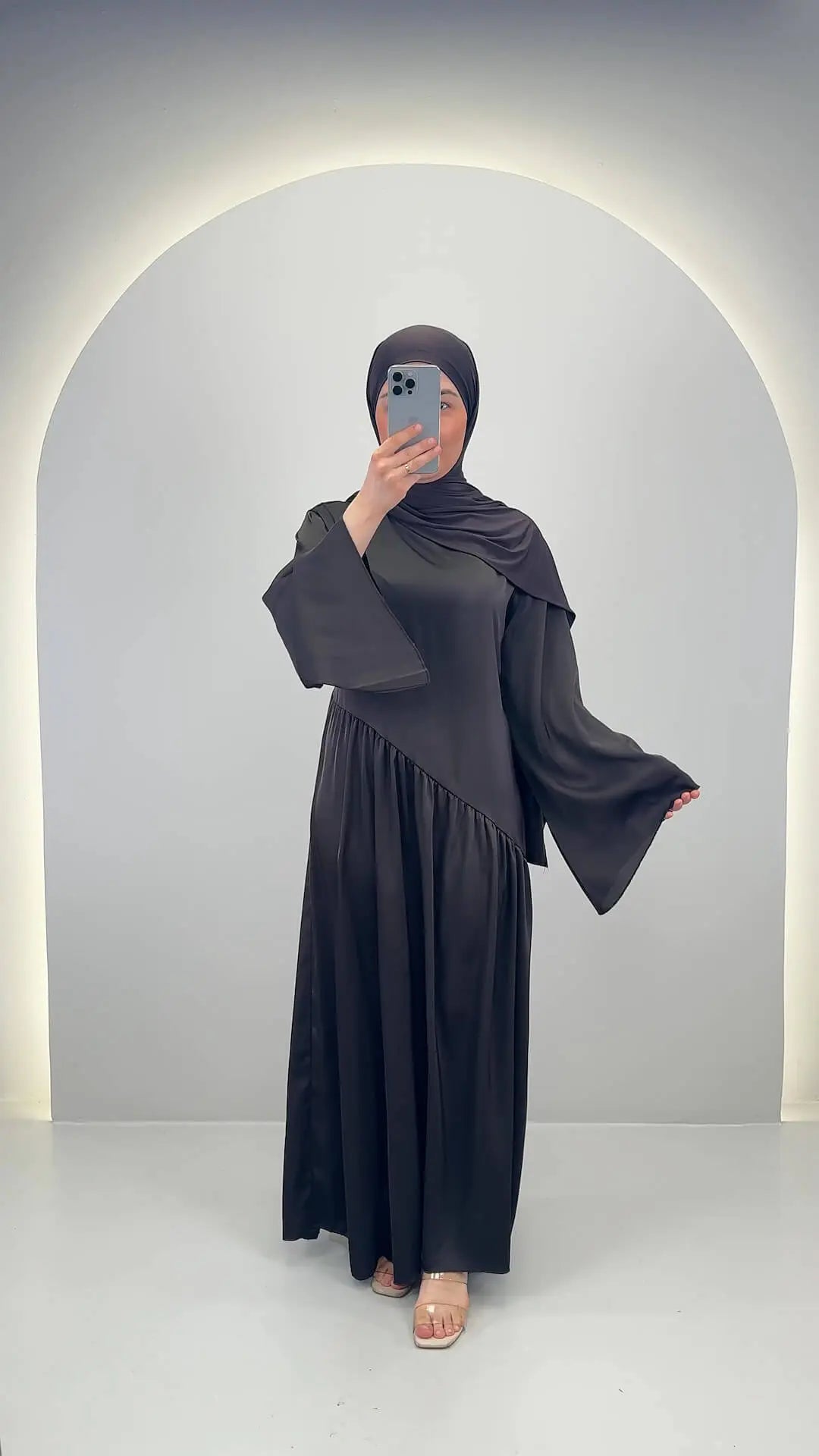 Meslia Abendkleid Braun