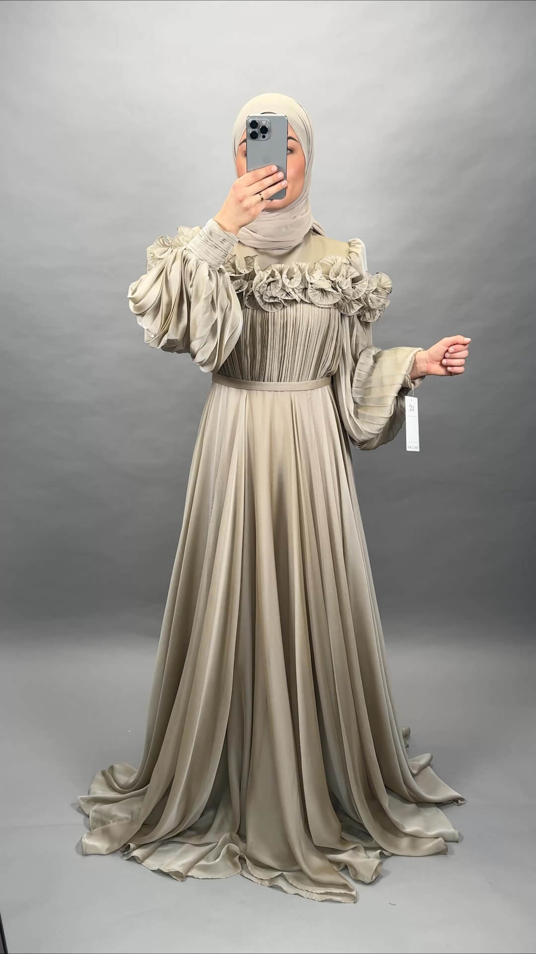 Bahar Abendkleid Gold