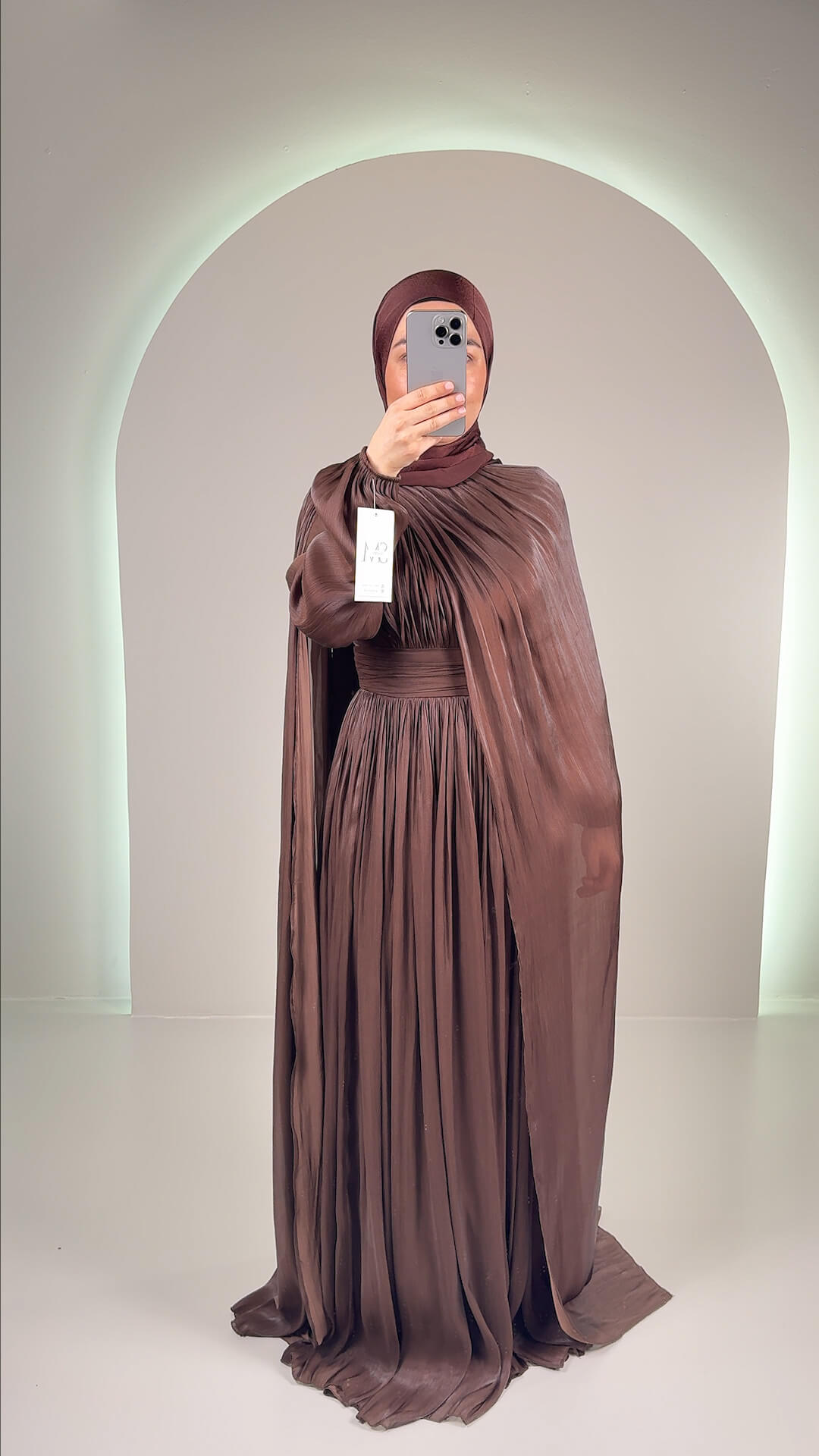 Berry Abendkleid Braun