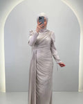 Leyla Abendkleid Beige