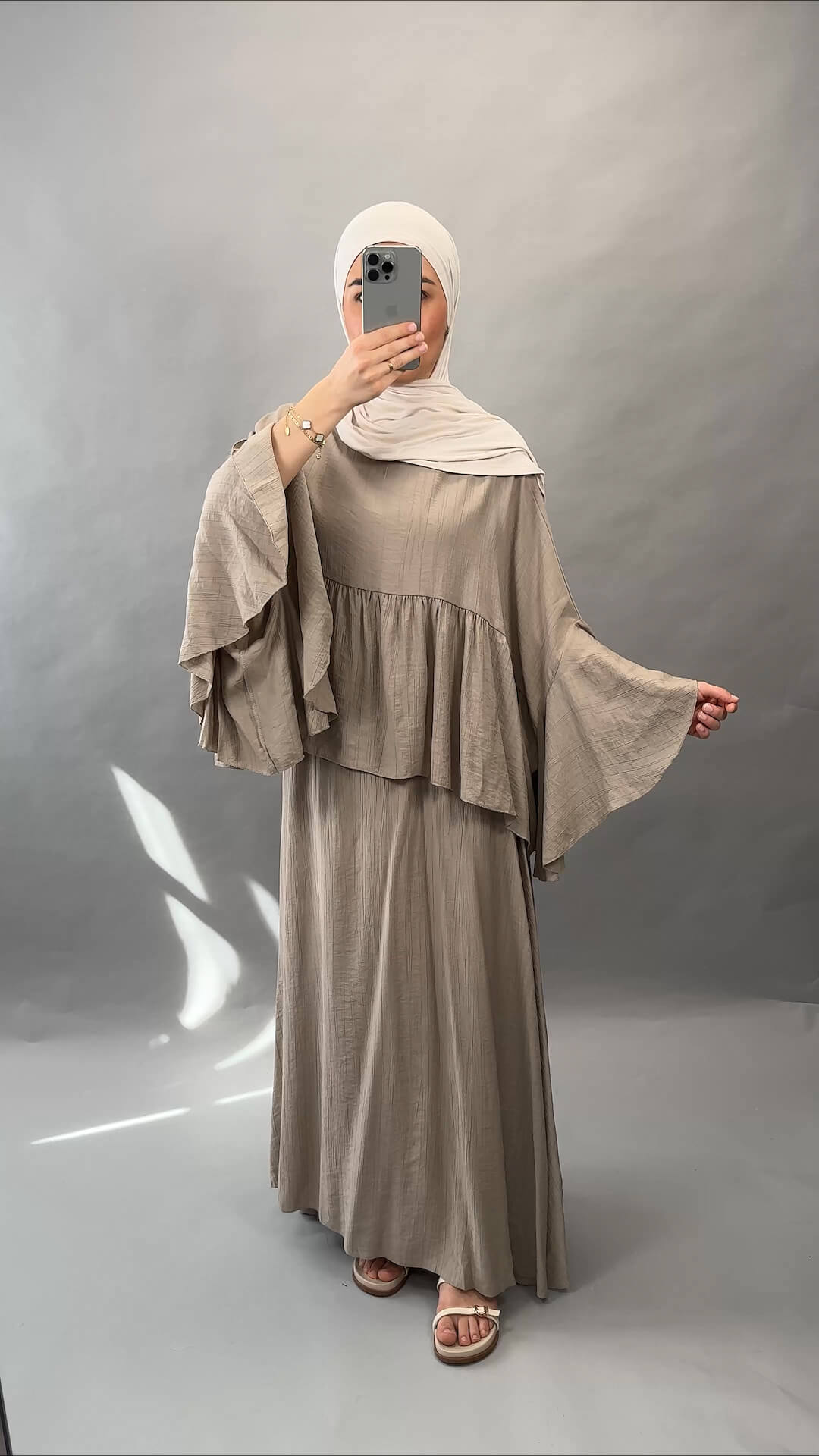 Pina Zweiteiler Taupe