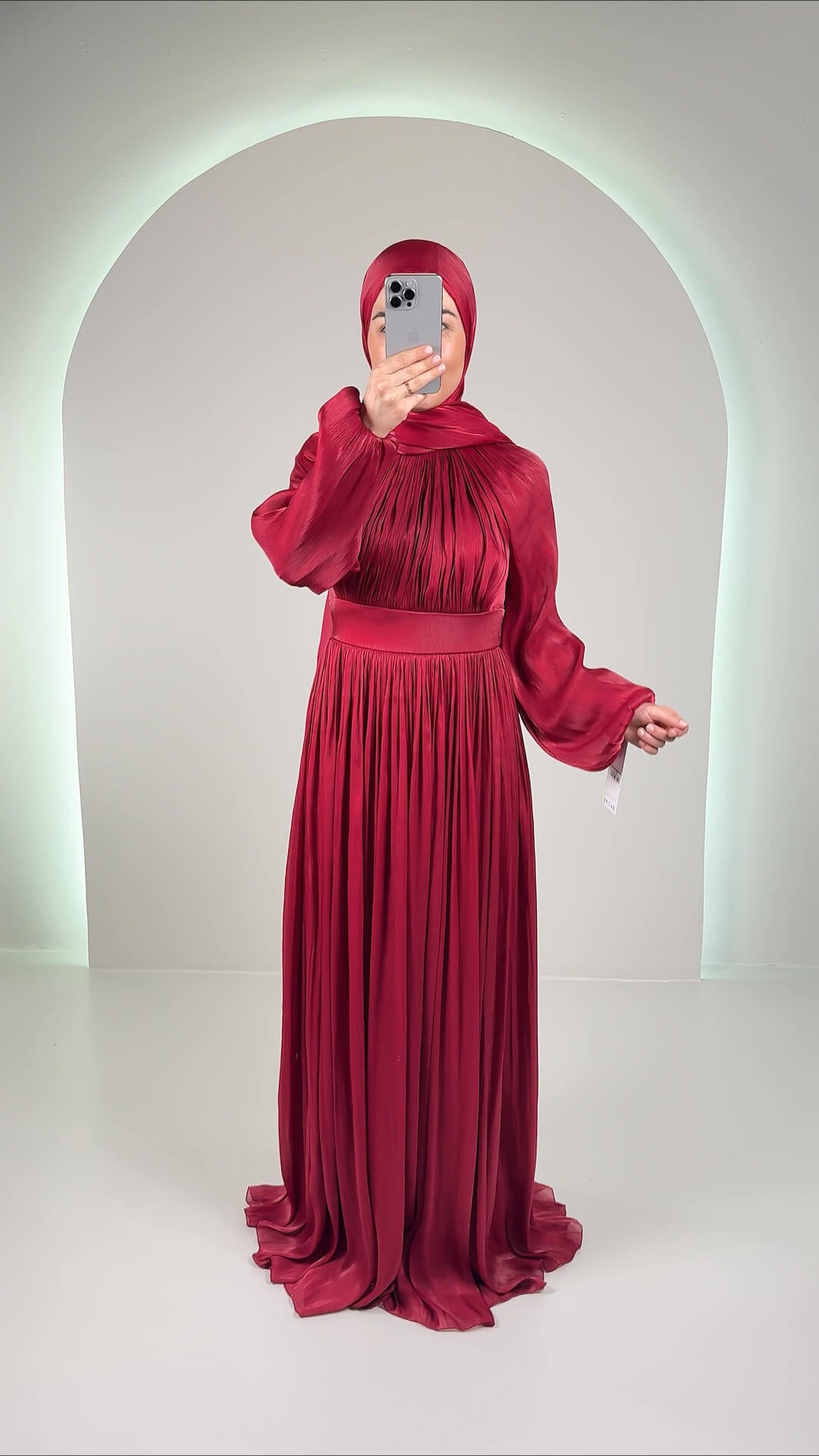 Siray Abendkleid Bordo