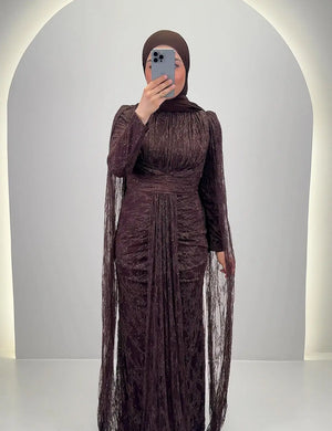 Nirama Abiye Kahverengi