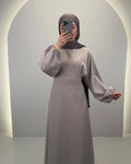 Yusara Kleid Taupe