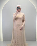 Liora Abendkleid Beige