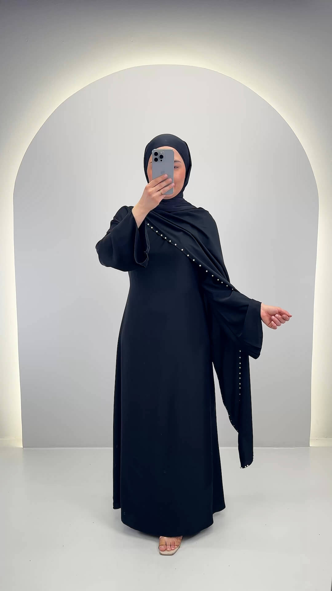 Zera Abendkleid Schwarz