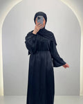 Simla Abaya Siyah