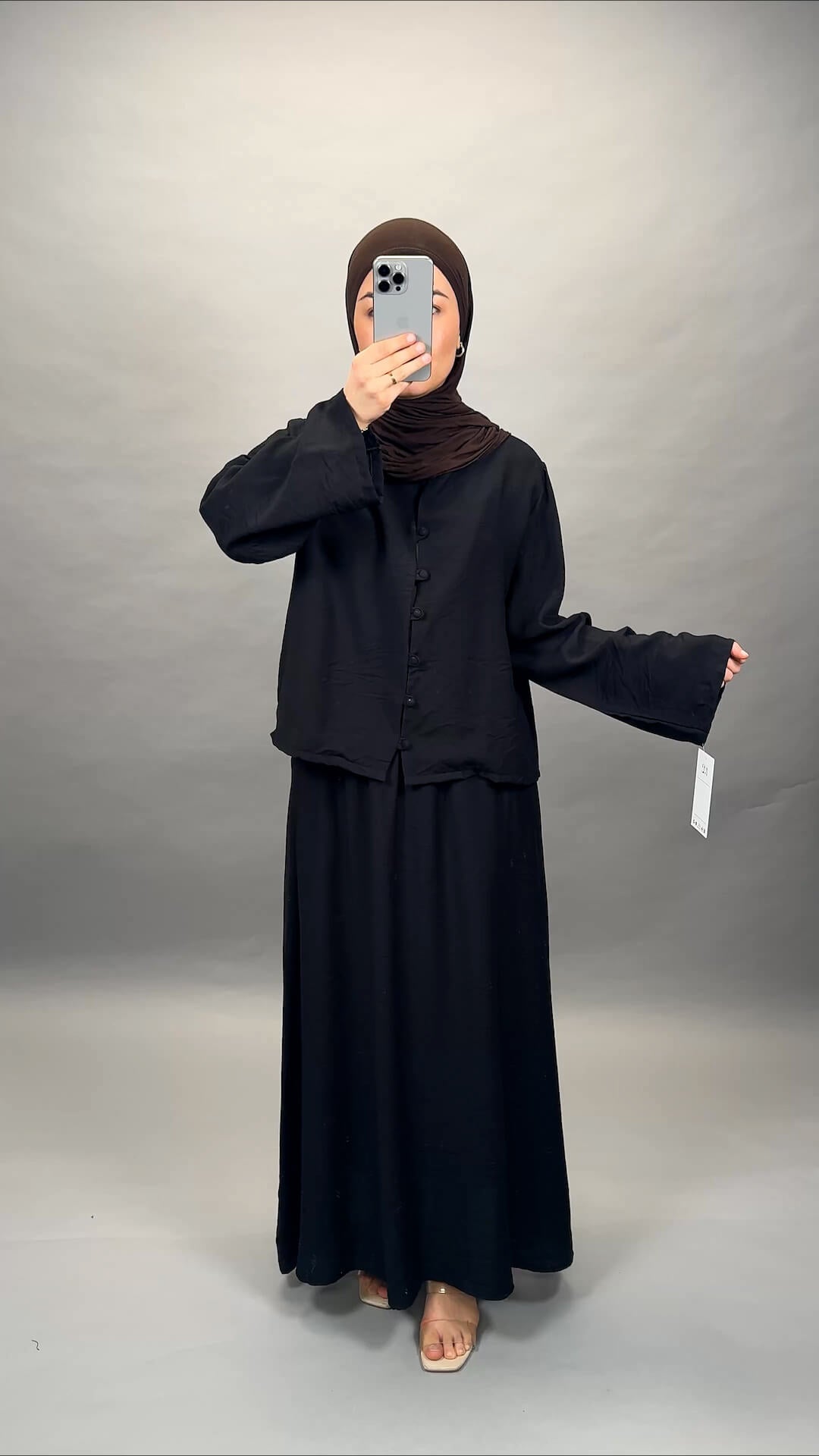 Sura Zweiteiler Schwarz