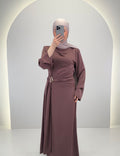 Arami Abendkleid Braun