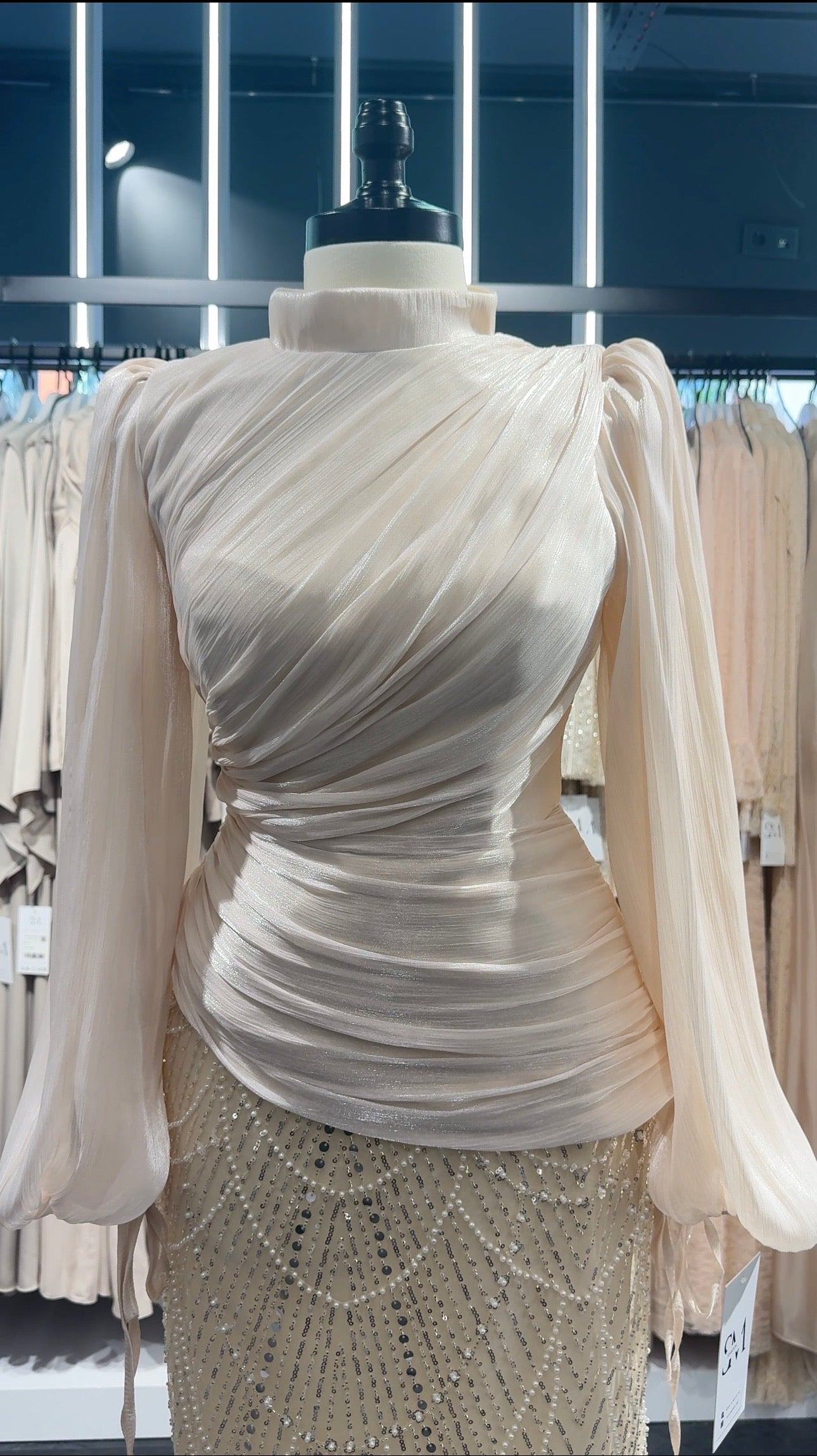 Dian Abendkleid Beige