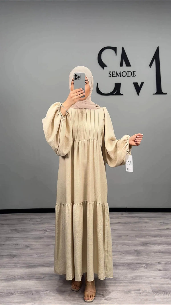 Filiz Kleid Beige - Semode