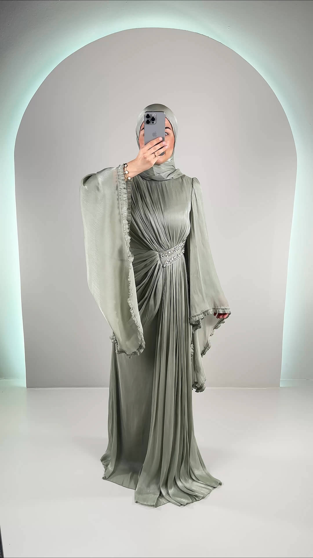 Asya Abendkleid Mint