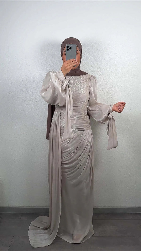 Dunja Abendkleid Beige - Semode