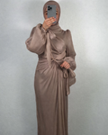 Yildiz Abendkleid Taupe