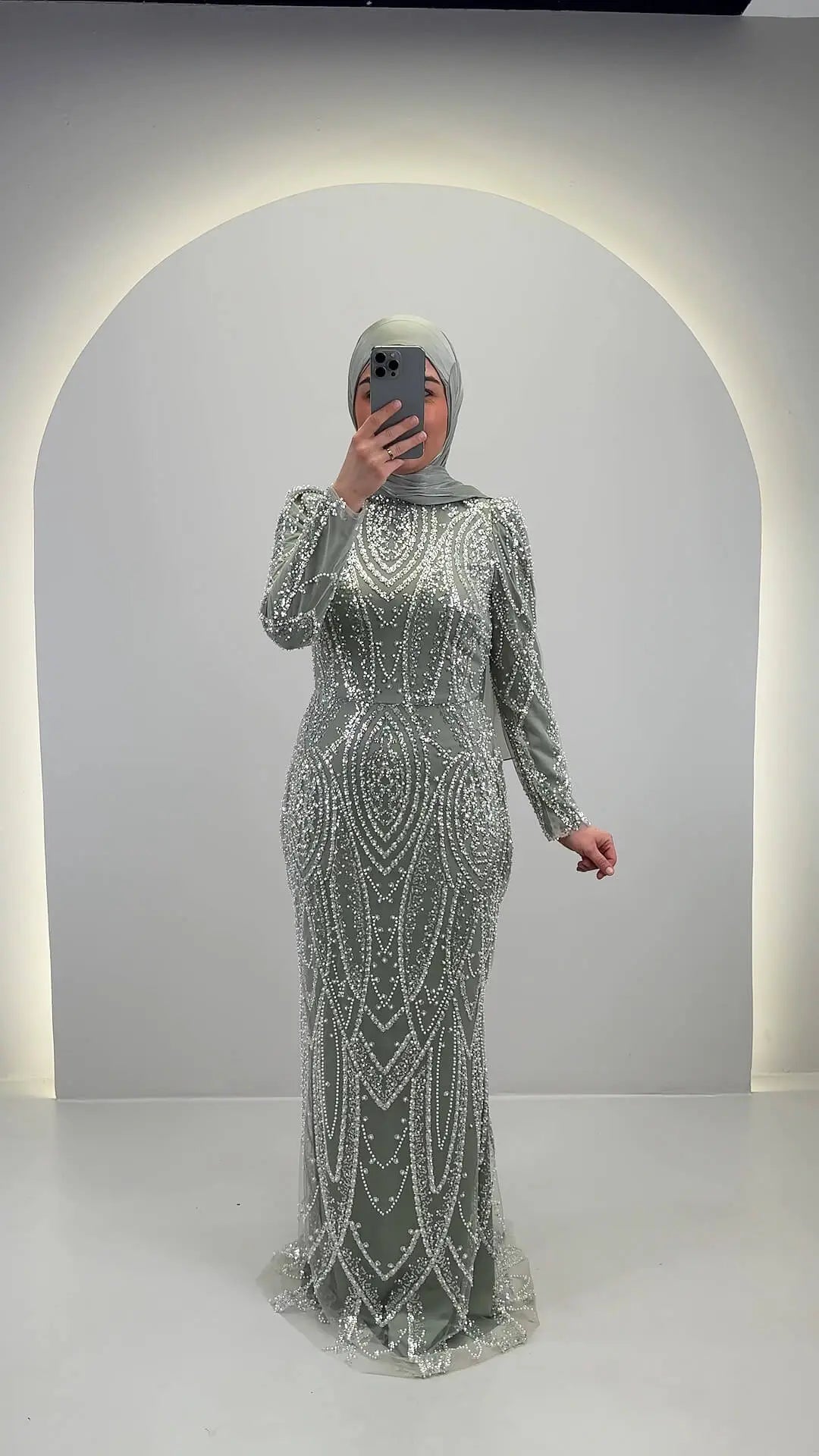 Tias Abendkleid Mint