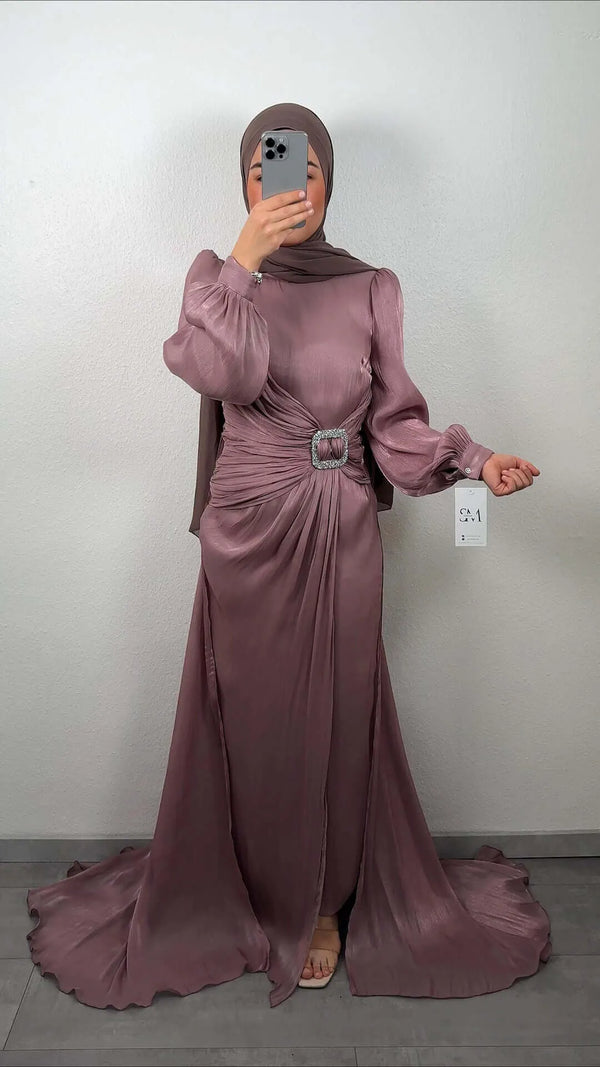 Nur Abendkleid Altrosa - Semode