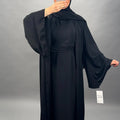 Pinar Abaya Set Schwarz