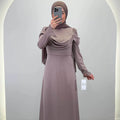 Esma Abendkleid Taupe