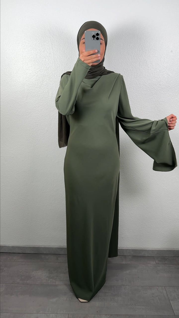 Tina Abendkleid Khaki