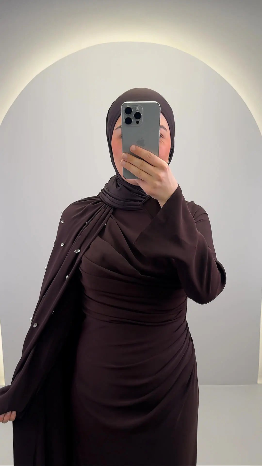 Timia Abendkleid Braun