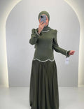 Yagmur Evening dress Green