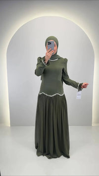 Yagmur Evening dress Green