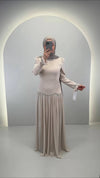 Yagmur Evening dress Beige