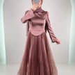 Avra Abendkleid Altrosa