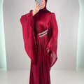 Asya Abendkleid Bordo