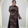 Azmia Abendkleid Braun