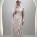 Mireya Abendkleid Beige