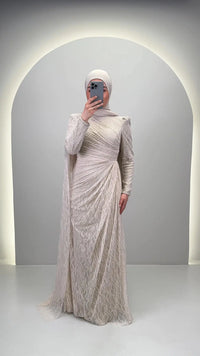 Mireya Evening dress Beige