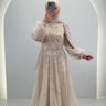 Elsa Abendkleid Beige