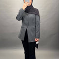 Nisa Blazer Grau