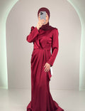 Valeri Abendkleid Bordo
