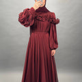Bahar Abendkleid Bordo