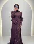 Nalea Abendkleid Braun