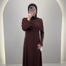 Maniya Kleid Braun