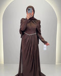 Nefa Abendkleid Braun