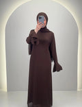 Fima Abendkleid Braun