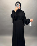 Classic Abaya Zweiteiler Schwarz