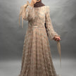 Devin Exklusive Abendkleid Beige