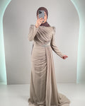 Efila Evening dress Beige
