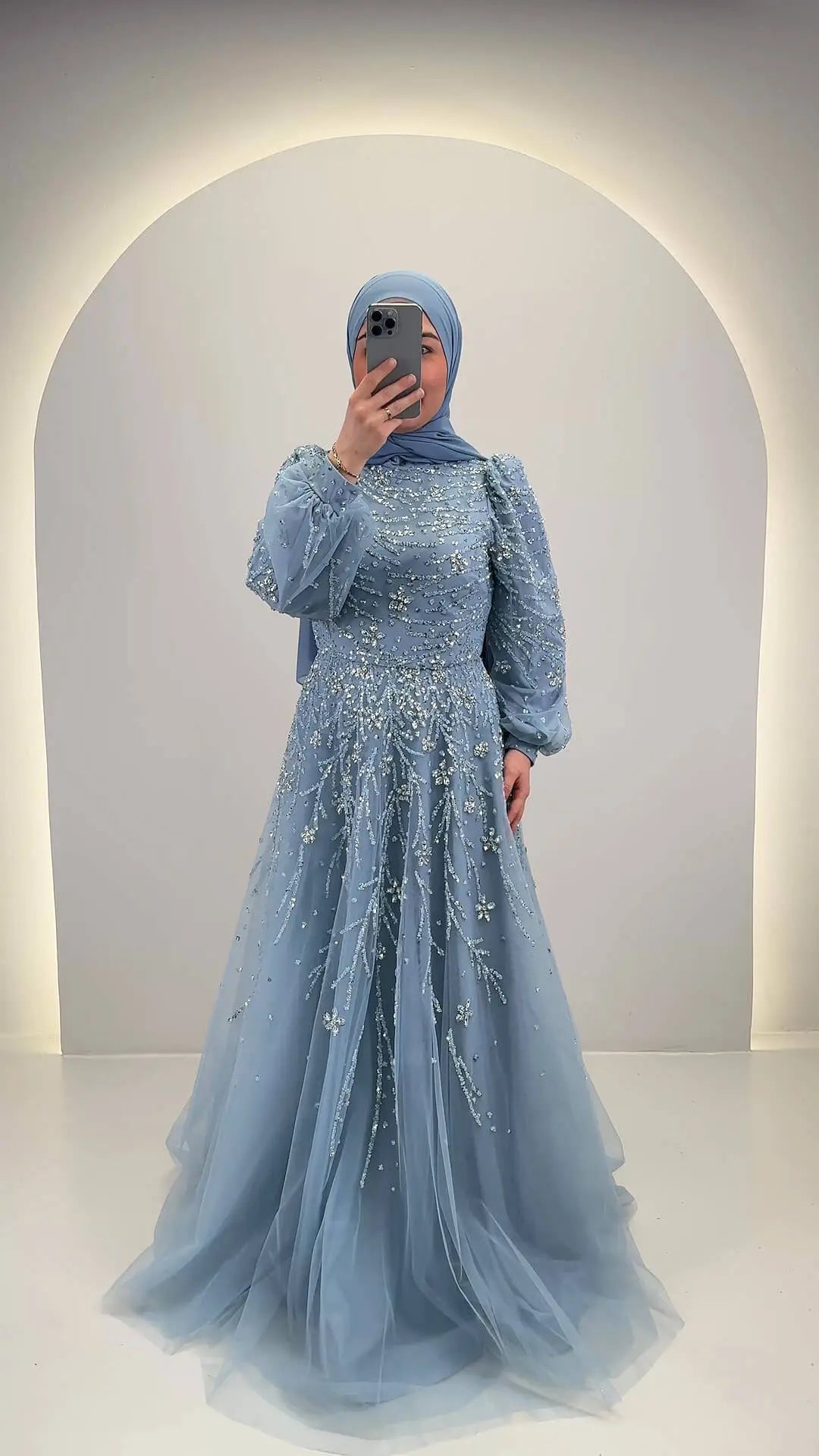 Elsa Abendkleid Blau