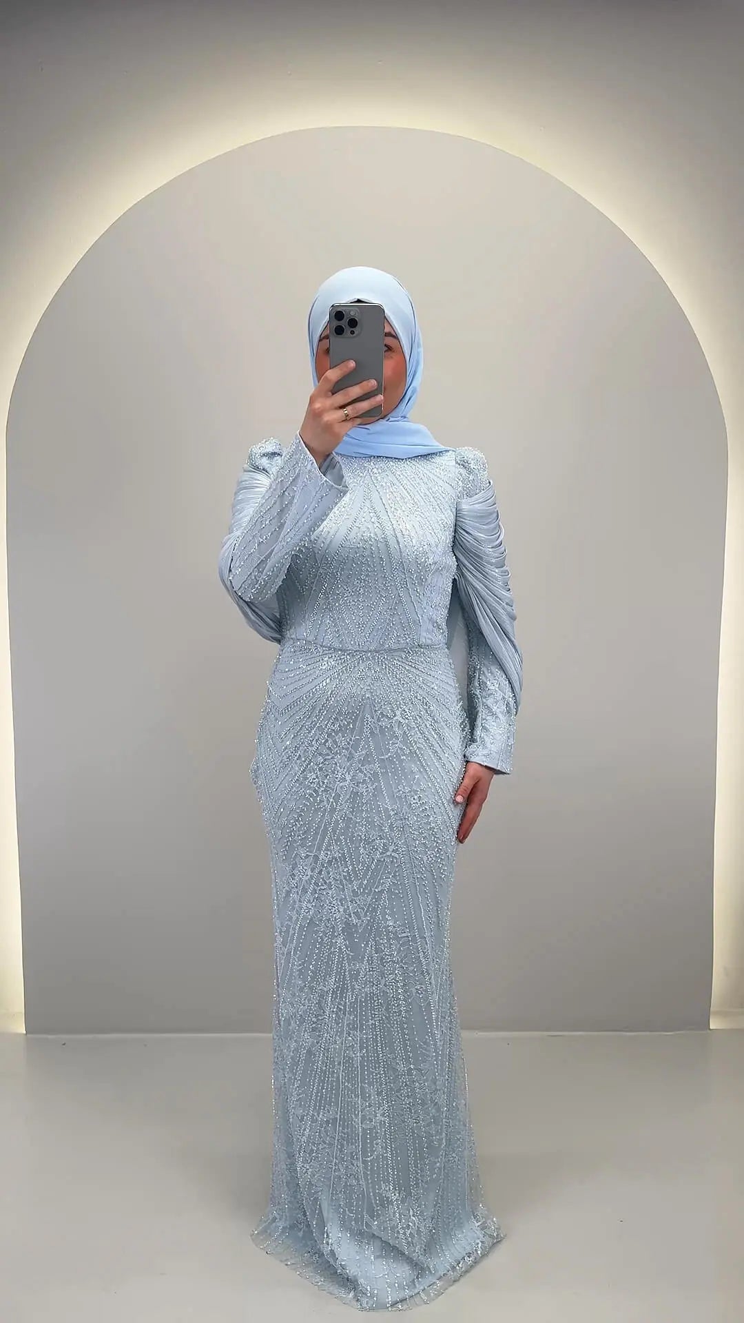 Esmiya Abendkleid Blau