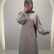 Yusara Kleid Taupe