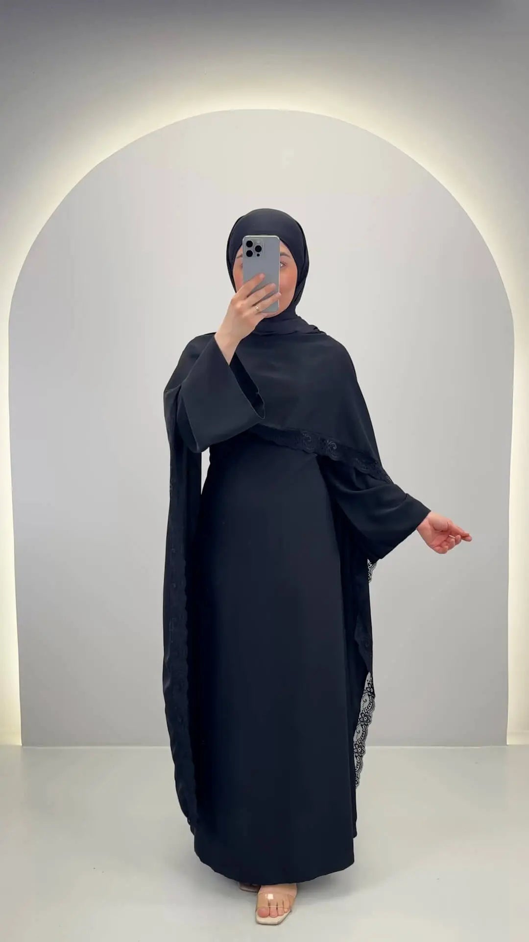 Gizi Abendkleid Schwarz