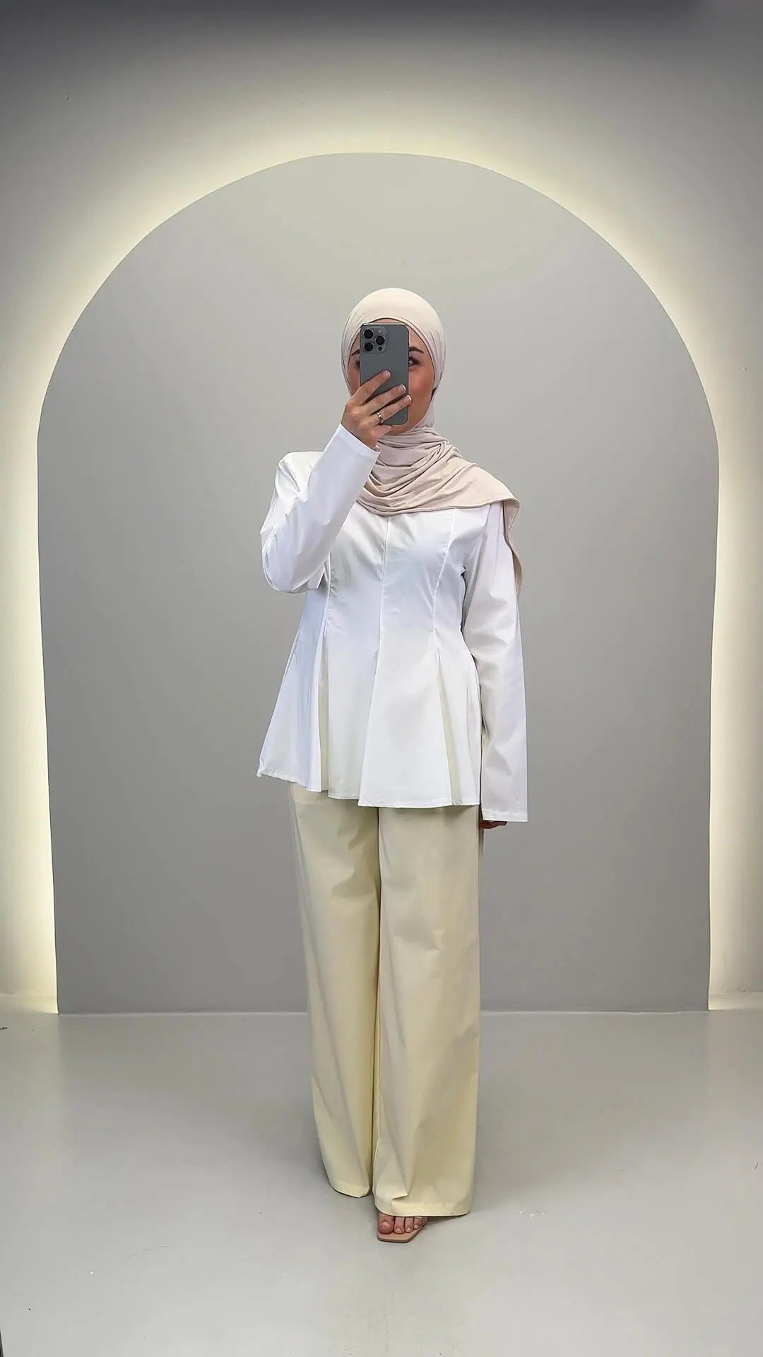 Sereen Peplum Üst