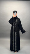Inci Abaya Zweiteiler Schwarz